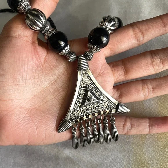 Triangle Necklace - Picture 2 of 3